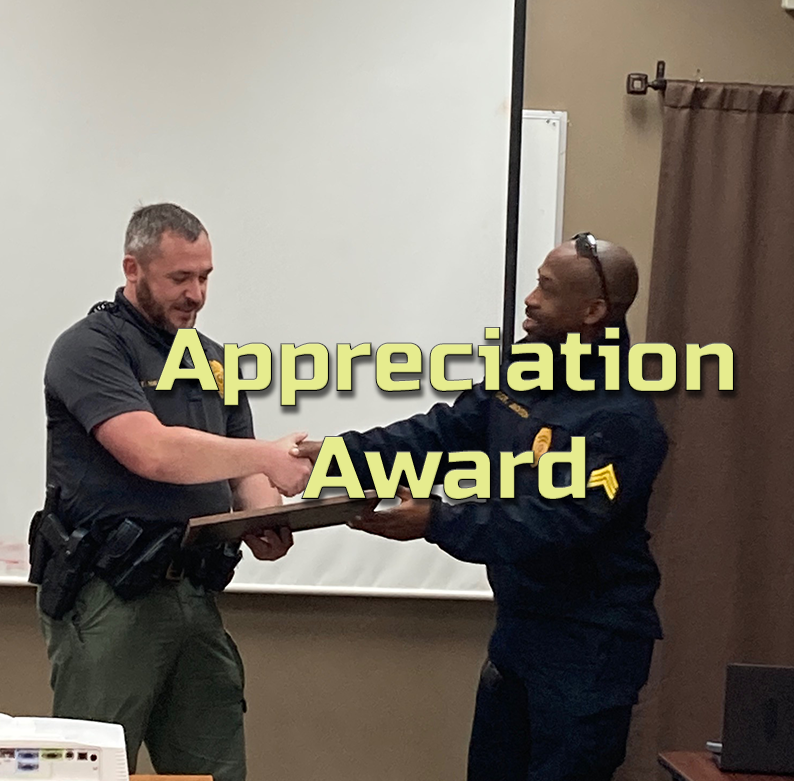 Coopertown Police Recognize Chief Haley For His Dedication