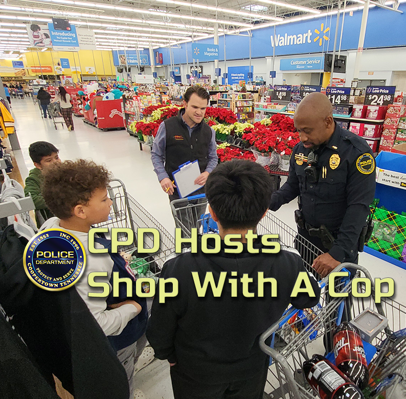 Coopertown Police Host Annual Shop With A Cop Event