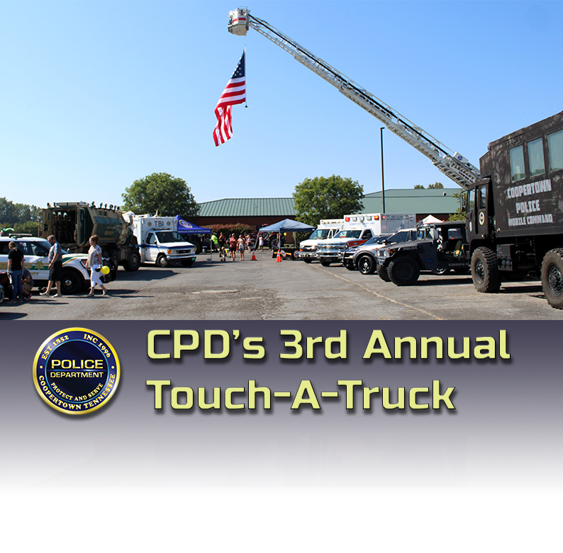 The Coopertown Police 3rd Annual Touch-A-Truck In Photos